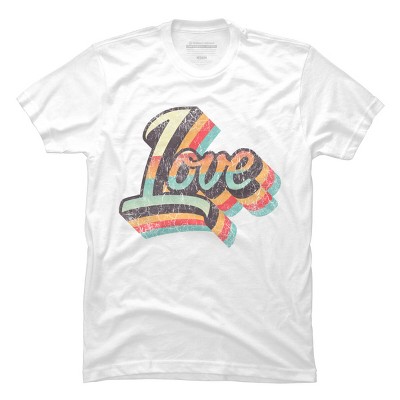 Men's Design By Humans Love By zeusshop T-Shirt