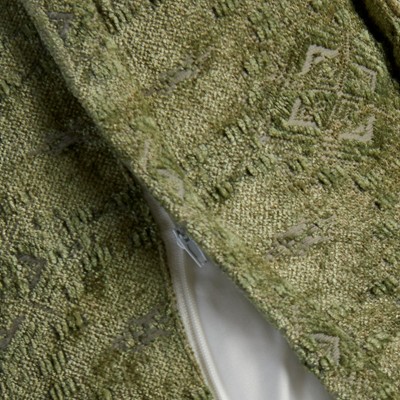 Sage Green Chenille 20" x 20" Decorative Pillow Covers Set of 2