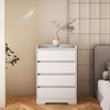 NicBex 4 Drawer Dresser,Chest of Drawers without Handle,Modern Wood Storage Cabinet for Living Room,Entryway,Bedroom,Hallway - 2 of 4