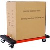 Acekool Furniture Moving Dolly, 1200 lbs Capacity, Non-Marking Diamond-Tread Pads, Flat Portable Roller with 4 Wheels for Home & Office - 3 of 4