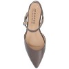 Journee Collection Women's Martine Narrow Width SuperNatural Shades Buckle Pointed Toe Flats - 4 of 4