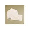 JAM Paper Monarch Strathmore Invitation Envelopes 3.875 x 7.5 Natural White Wove Bulk 500/Box - image 4 of 4