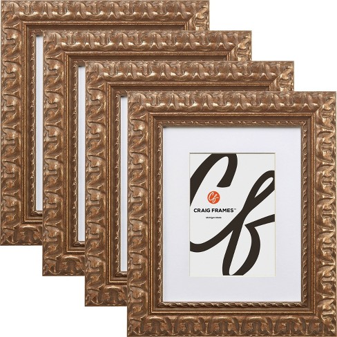 Craig Frames Bravado Ornate 11x14 Inch Antique Bronze Picture Frame Set ...