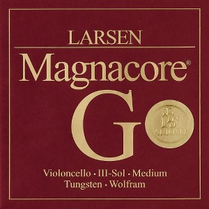 Larsen Strings Magnacore Arioso Cello G String 4/4 Size, Medium Tungsten, Ball End - 1 of 1