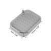 Unique Bargains Silicone Soap Dish Keep Soap Dry Soap Cleaning Storage for Home Bathroom Kitchen 2 Pcs - 4 of 4