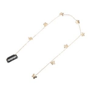 Unique Bargains Women's Butterfly Braided Hair Chain 1 Pc - 1 of 4