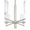 Craftmade Lighting Hailie 6 - Light Chandelier in  Satin Nickel - 4 of 4