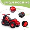TopComfy Baby Walkers Ride on Bubble Car, Kids Bike, 3 Wheeled Bike for Toddler, Energetic, Uninhibited, Dynamic, Red, 23.2"*9.8"*13.6" - 3 of 4