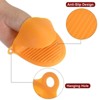 Unique Bargains Heat Resistant Kitchen Utensil Sets Silicone Oven Mitts 4 Pcs - 4 of 4
