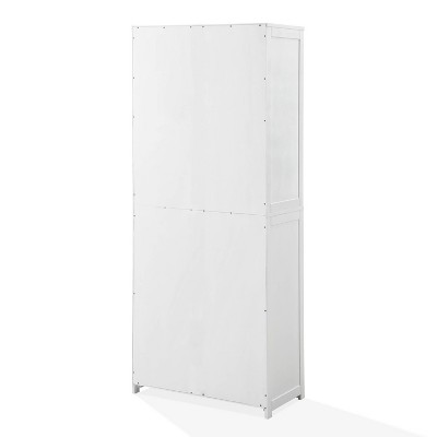 Savannah White Tall Kitchen Pantry with Adjustable Shelving