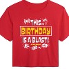 Women's - Star Wars - This Birthday Is A Blast Cropped Graphic T-Shirt - 2 of 4