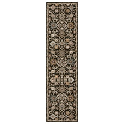 Oriental Weavers Andorra 2396B Brown/ Multi Indoor Area Rug - 2'6" x 12'