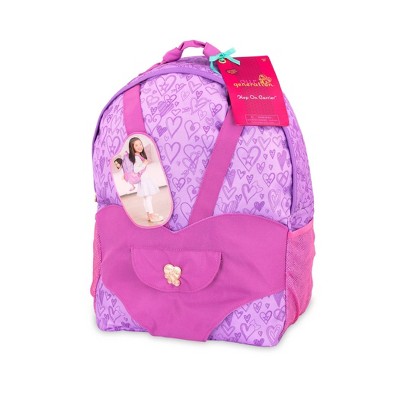 hop on doll carrier backpack