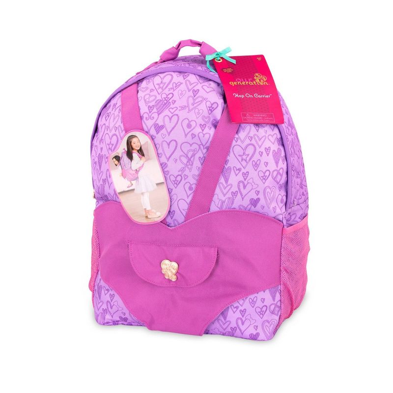 Our Generation School Bag Accessory for Kids and 18&#34; Dolls - Hop On Doll Carrier Backpack, 5 of 6