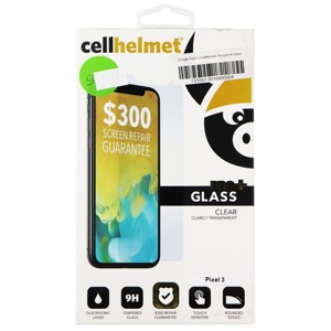 CellHelmet Pro+ Glass Clear Screen Protector for Google Pixel 3 - 1 of 1