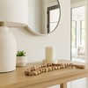 Sagebrook Home Wooden Bead Garland - Contemporary Rustic Natural Brown Mango Wood Home Decor Beaded Accent - 2 of 4