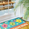 Jellybean Birdhouses – Whimsical Indoor/Outdoor Doormat with Colorful Birdhouse Design, Durable, Washable & Fade-Resistant, 20" x 30 - 2 of 3