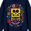 The SpongeBob Movie: Search For SquarePants (2025) SpongeBob Skeleton Women’s Black Crew Neck Sweatshirt - 2 of 2