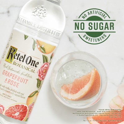 Ketel One Grapefruit Rose Vodka - 50ml Bottle
