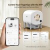 MAMNV Self Cleaning Cat Litter Box, 95L Large Capacity, Automatic Cat Litter Box, App Control, Built in LED Light, Odor Removal Design, White - 4 of 4