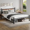 QingMoon Metal Platform Bed Frame, Sturdy Steel Slat Support, with Headboard and and Footboard, Non-Slip and Noiseless, No Box Spring Needed - 4 of 4