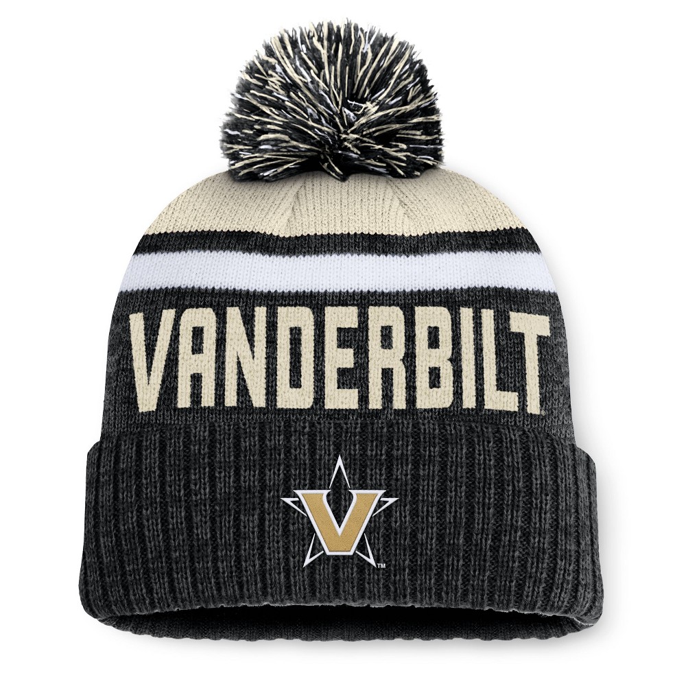 NCAA Vanderbilt Commodores Knit Cuffed Pom Beanie