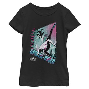Girl's Marvel Spider-Man: Into the Spider-Verse Modern Spider-Gwen T-Shirt - 1 of 3