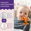 Baby Teething Toys Set - Baby Monkey Banana Teether and Toothbrush - 3 of 4