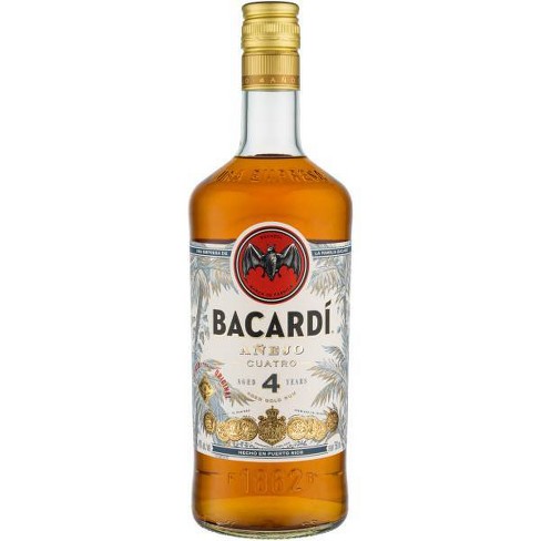 Bacardi 4yr Anejo Cuatro Rum - 750ml Bottle - image 1 of 4