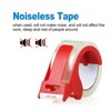 Itopfox Heavy Duty Clear Packing Tape with Dispenser, Noiseless Packaging Tape for Moving, Mailing and Storage, Industrial Grade Boxes Shipping Tape - 3 of 4
