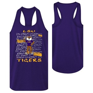 NCAA LSU Tigers Girls' Tank Top - 1 of 3