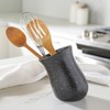 The Lakeside Collection Tilted Utensil Crocks - Gray - 2 of 2