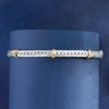 Ross-Simons Sterling Silver and 14kt Yellow Gold Cuban-Link Bracelet - 3 of 4