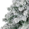 Nearly Natural 5-ft Flocked Rock Springs Spruce Artificial Christmas Tree - 3 of 4