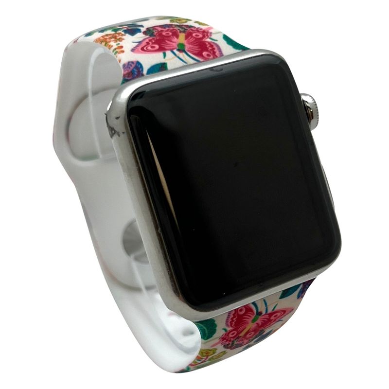 Olivia Pratt New Options Printed Silicone Apple Watch Band, 4 of 5