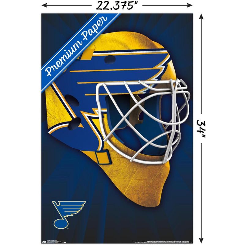 Trends International NHL St. Louis Blues - Logo 17 Unframed Wall Poster Prints, 3 of 7