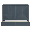 Whisen Clever Design Murphy Bed, Folded into a Cabinet with Large Drawer,USB Ports and Outlets - 4 of 4