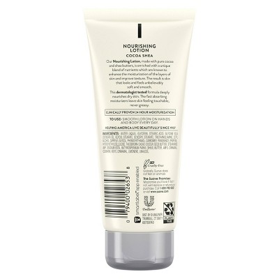 Suave Skin Solutions Smoothing with Cocoa Butter and Shea Body Lotion 3oz_4