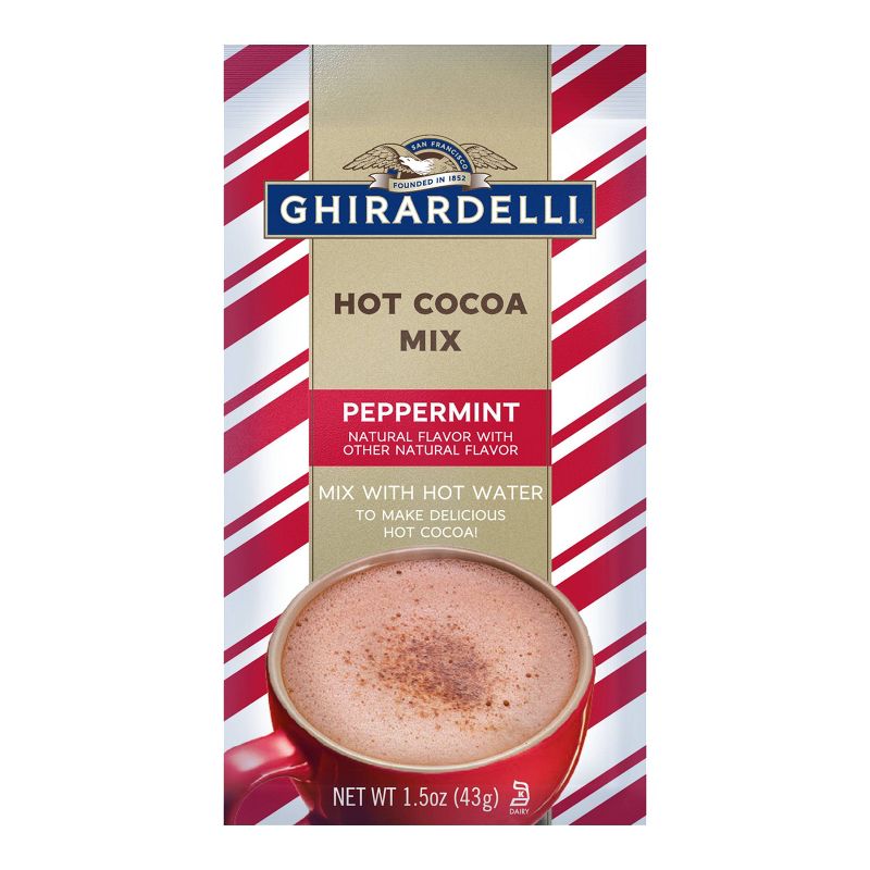 Ghirardelli Peppermint Hot Cocoa Packet 1.5oz, 1 of 5