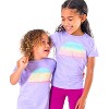 Mightly Toddler Fair Trade Organic Cotton Girls Graphic Short Sleeve T-Shirt 2-pack - 2 of 3