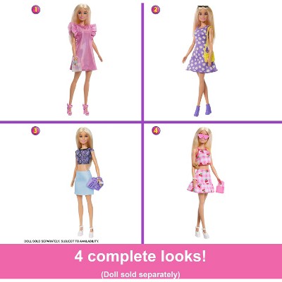 Barbie Dream Closet Pink Glitter Playset with Accessories