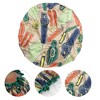 Unique Bargains Women Double Layer Belt Pattern Shower Cap Assorted Color 1 Pc - 3 of 3