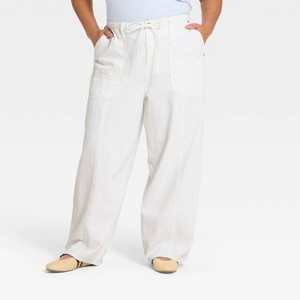 Women's High-Rise Drawstring Soft Utility Jeans - Universal Thread