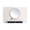 Elegant Lighting Pier 36 inch LED Mirror with Adjustable Color Temperature 3000K/4200K/6400K in Brass - 2 of 4