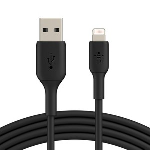 Belkin® BOOST UP CHARGE™ Lightning® to USB-A Cable, Black (6.6 Ft.) - 1 of 4