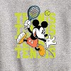 Boys' - Disney - Mickey's Tennis Graphic Long Sleeve Fleece Sweatshirt - 2 of 4