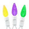 Novelty Lights C6 LED Christmas String Lights 70 Strawberry Bulbs (Green Wire, 24 Feet) - 3 of 4