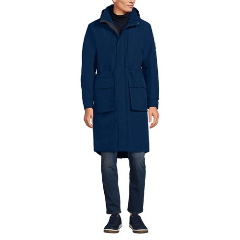 Lands End Men s Squall Waterproof Insulated Winter Stadium Coat X Large Deep Sea Navy Target