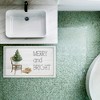 Stupell Industries Winter In Aspen Merry & Bright Printed Plush Bath Mat And Bath Rug, Design By Danielle Murray, 18"X30" - 3 of 4