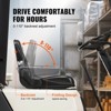 VEVOR Universal Forklift Seat, Fold Down Tractor Seat with Adjustable Angle Back and Micro Switch, 6.3-13.4 inch Extended Slot, Black - 4 of 4